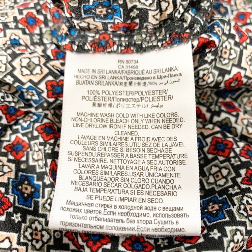 Bcbgeneration High Rise Geometric Patterned Pant … - image 6